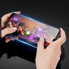 Xiaomi Redmi A2 / Redmi A1 Kijelzővédő Üvegfólia - Dux Ducis 9D Tempered Glass - Fekete Kerettel