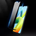 Xiaomi Redmi A2 / Redmi A1 Kijelzővédő Üvegfólia - Dux Ducis 9D Tempered Glass - Fekete Kerettel