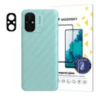 Xiaomi Redmi 11A / Poco C55 / Redmi 12C Kameravédő - Wozinsky Full Camera Glass