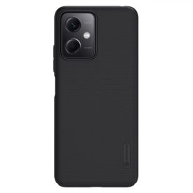 Xiaomi Redmi Note 12 5G / Poco X5 5G Tok - Nillkin Super Frosted Shield - Fekete   Xiaomi Redmi Note 12 5G / Poco X5 5G Tok - Nillkin Super Frosted Shield - Fekete