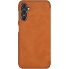 Samsung Galaxy A14 5G / Galaxy A14 Tok - Nillkin Qin Leather - Barna