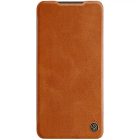 Samsung Galaxy A14 5G / Galaxy A14 Tok - Nillkin Qin Leather - Barna