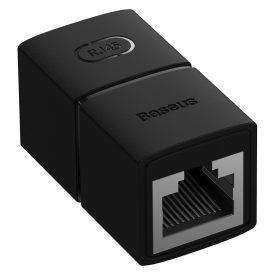 Baseus AirJoy Hálózati Toldó Adapter RJ-45 8P8C - Fekete x 2 db   Baseus AirJoy Hálózati Toldó Adapter RJ-45 8P8C - Fekete x 2 db