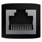 Baseus AirJoy Hálózati Toldó Adapter RJ-45 8P8C - Fekete x 2 db