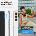 Samsung Galaxy A54 5G Tok - Spigen Liquid Crystal Glitter - Átlátszó-Ezüst