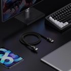 Baseus High Definition DisplayPort Kábel - 2m 8K 60Hz - Fekete