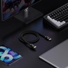 Baseus High Definition DisplayPort Kábel - 1.5m 8K 60Hz - Fekete