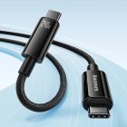 Baseus Tungsten Gold USB C - USB C Kábel - 3m 240W - Fekete