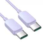 Joyroom USB-C - Lightning Multi-Color Kábel - 1.2m 20W - Lila