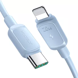   Joyroom USB-C - Lightning Multi-Color Kábel - 1.2m 20W - Kék