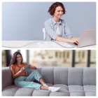 Joyroom USB-C - Lightning Multi-Color Kábel - 1.2m 20W - Kék