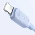 Joyroom USB-C - Lightning Multi-Color Kábel - 1.2m 20W - Kék