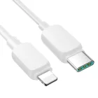 Joyroom USB-C - Lightning Multi-Color Kábel - 1.2m 20W - Fehér