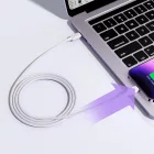 Joyroom USB-C - Lightning Multi-Color Kábel - 1.2m 20W - Fehér