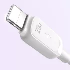 Joyroom USB-C - Lightning Multi-Color Kábel - 1.2m 20W - Fehér