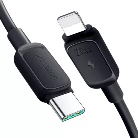   Joyroom USB-C - Lightning Multi-Color Kábel - 1.2m 20W - Fekete