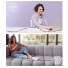 Joyroom USB-C - Lightning Multi-Color Kábel - 1.2m 20W - Fekete