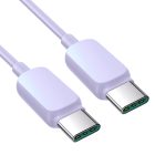 Joyroom USB-C - USB-C A14 Kábel - 1.2m 5A 100W - Lila