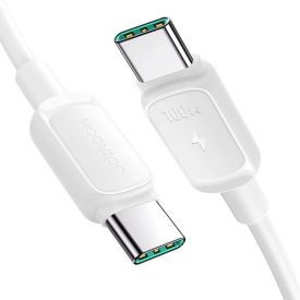 Joyroom USB-C - USB-C A14 Kábel - 1.2m 5A 100W - Fehér