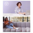 Joyroom USB-C - USB-C A14 Kábel - 1.2m 5A 100W - Fehér