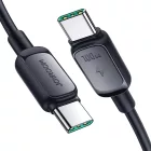 Joyroom USB-C - USB-C A14 Kábel - 1.2m 60W - Fekete