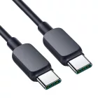 Joyroom USB-C - USB-C A14 Kábel - 1.2m 60W - Fekete
