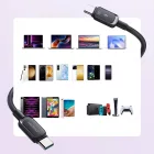Joyroom USB-C - USB-C A14 Kábel - 1.2m 60W - Fekete