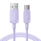Joyroom USB-A - USB-C A14 Kábel - 1.2m 3A - Lila
