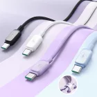 Joyroom USB-A - USB-C A14 Kábel - 1.2m 3A - Lila