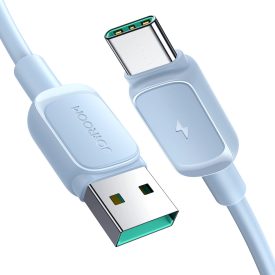 Joyroom USB-A - USB-C A14 Kábel - 1.2m 3A - Kék Joyroom USB-A - USB-C A14 Kábel - 1.2m 3A - Kék