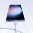 Joyroom USB-A - USB-C A14 Kábel - 1.2m 3A - Kék