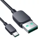 Joyroom USB-A - USB-C A14 Kábel - 1.2m 3A - Fekete