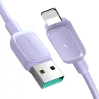 Joyroom Multi-Color USB-A - Lightning Kábel - 1.2m 2.4A - Lila