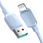 Joyroom Multi-Color USB-A - Lightning Kábel - 1.2m 2.4A - Kék