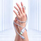 Joyroom Multi-Color USB-A - Lightning Kábel - 1.2m 2.4A - Kék