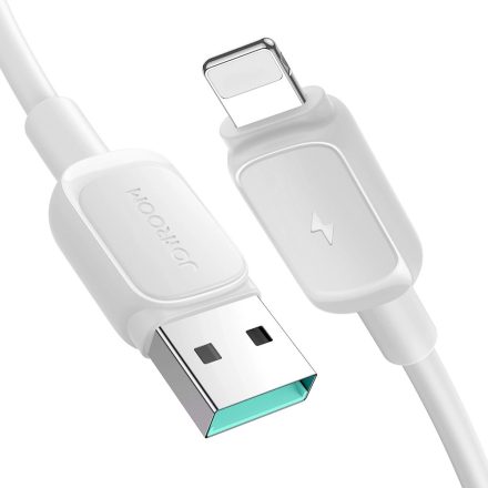 Joyroom USB - Lightning Multi-Color Kábel - 1.2m 2.4A - Fehér