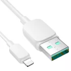 Joyroom Multi-Color USB-A - Lightning Kábel - 1.2m 2.4A - Fehér