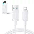 Joyroom Multi-Color USB-A - Lightning Kábel - 1.2m 2.4A - Fehér