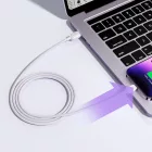 Joyroom Multi-Color USB-A - Lightning Kábel - 1.2m 2.4A - Fehér