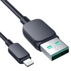 Joyroom Multi-Color USB-A - Lightning Kábel - 1.2m 2.4A - Fekete