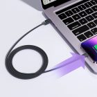 Joyroom Multi-Color USB-A - Lightning Kábel - 1.2m 2.4A - Fekete
