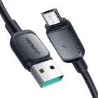 Joyroom USB-A - micro USB Kábel - 2m 2.4A - Fekete