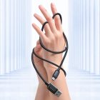 Joyroom USB-A - micro USB Kábel - 2m 2.4A - Fekete