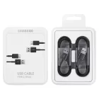 Samsung USB-A - USB-C kábel 1.5m 5A - Fekete x 2 db