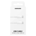 Samsung USB-C - USB-C Kábel - 1m 5A - Fehér