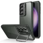 Samsung Galaxy S23+ Plus Tok - ESR Classic Kickstand - Átlátszó-Zöld