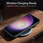 Samsung Galaxy S23+ Plus Tok - ESR Classic Kickstand - Átlátszó-Zöld