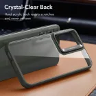 Samsung Galaxy S23+ Plus Tok - ESR Classic Kickstand - Átlátszó-Zöld