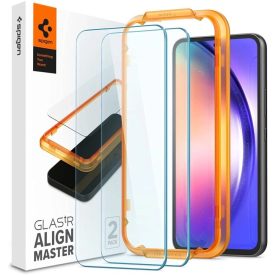   Samsung Galaxy A54 5G Kijelzővédő Üvegfólia - Spigen Glas.tR AlignMaster x 2 db