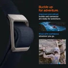 Apple Watch (42/44/45/49mm) Óraszíj - Spigen Lite Fit Ultra - Fekete